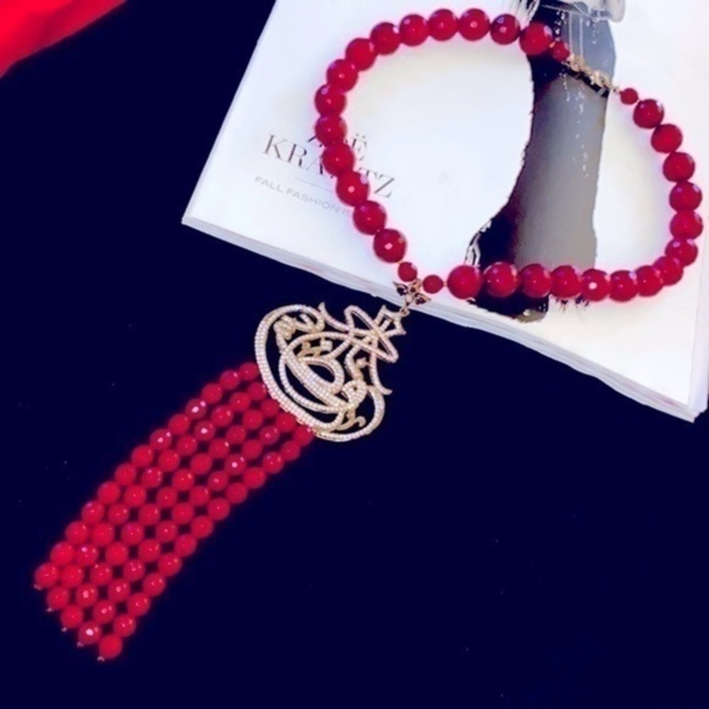 Necklace- Custom jewelry Woman luxury custom made necklace“Dubai Nights” jewel